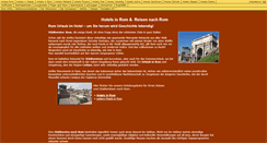 Desktop Screenshot of hotel--rom.de